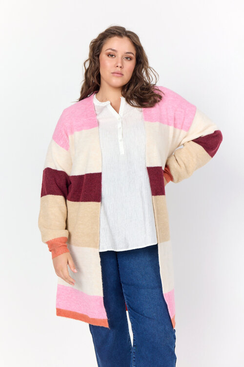 Sweter WA-SUNA STRIPE 4 W30018