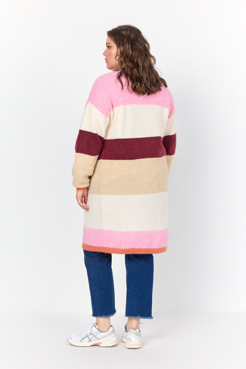 Sweter WA-SUNA STRIPE 4 W30018